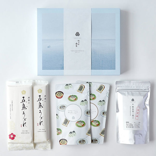 うまみと五島うどん詰め合わせ – ぬま田海苔